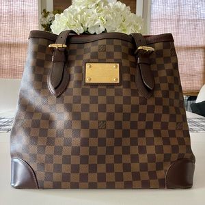 Louis Vuitton Damier Ebene Hampstead GM